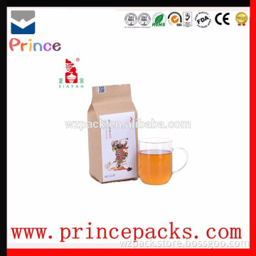 kraft paper bag with clear window